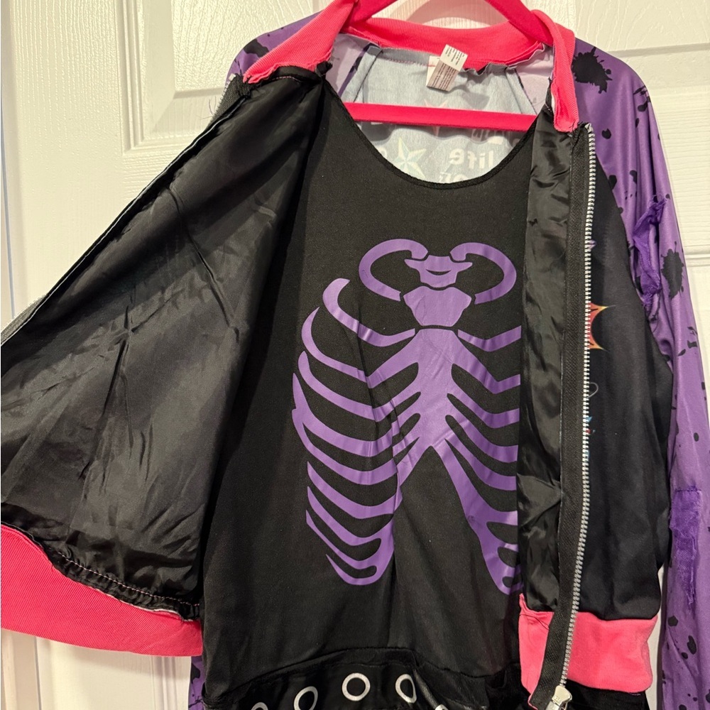 Punk Zombie Kids Costume Set - Picture 4 of 10